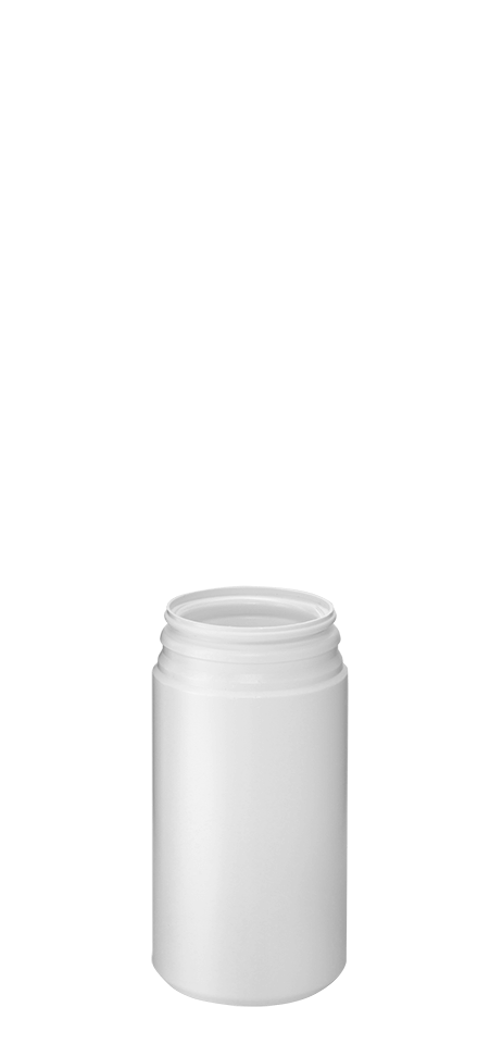 Pot à comprimés 100ml 43HG HDPE blanc